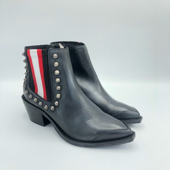 Brusque 17.431 Ankle Leather Bootie - Picture 2 of 6